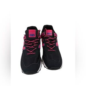 New Balance Black Suede Pink 574 Sneakers ~ Size 9.5 ~ NEW